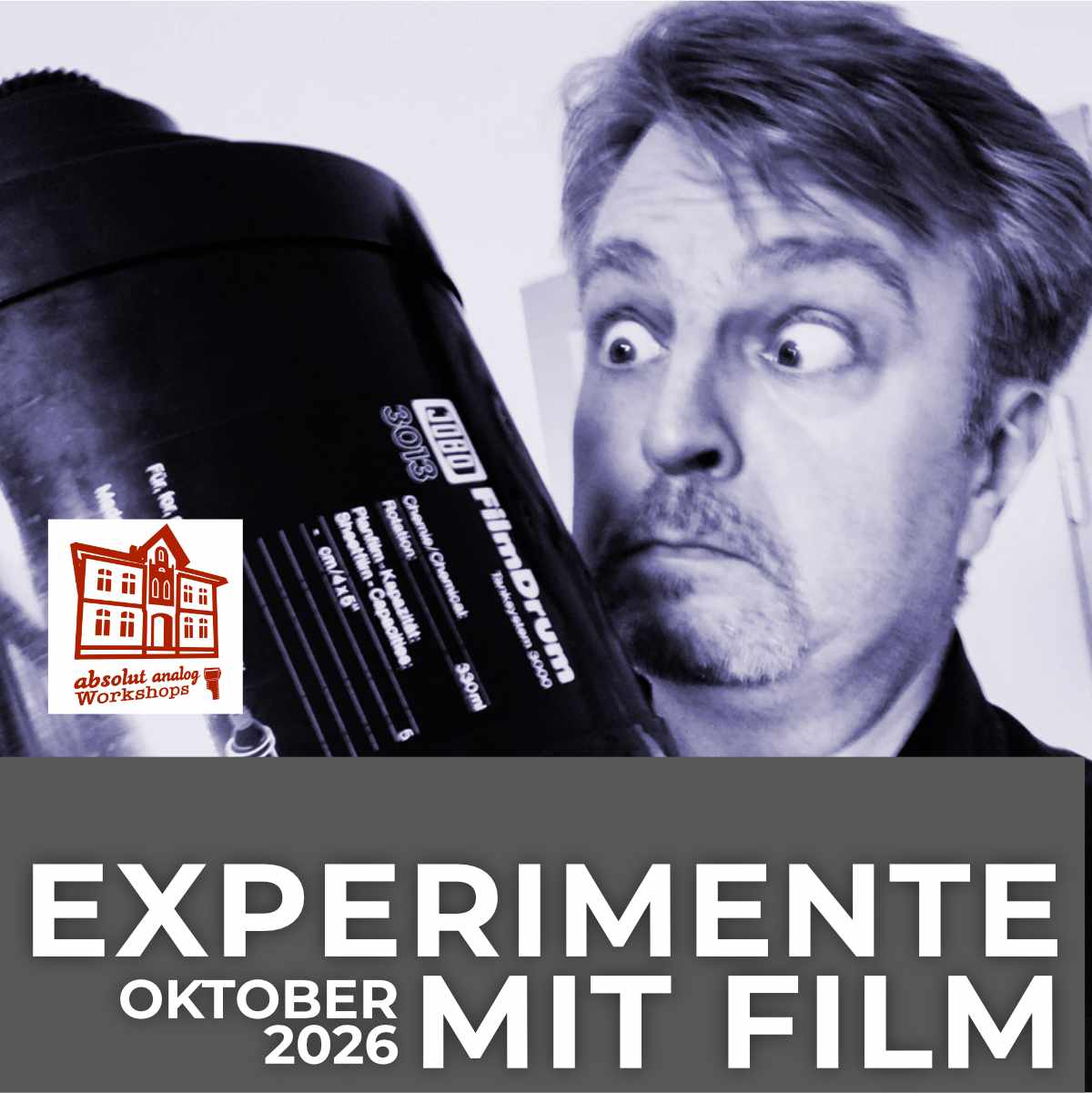 Experimente mit Film – Push, Pull und wilde Chemie